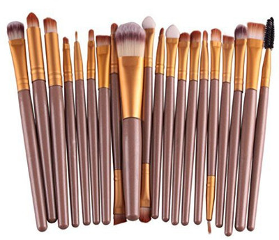 

Malloom 20Pcs Set Makeup Brush Tools Make Up Toiletry Kit Wool(Pack of 20)