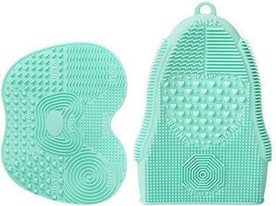 

Esarora Makeup Brush Cleaning Mat Cleaner Set Series New Arrival More Easy To Clean Portable Washing Tools(Pack of 10)