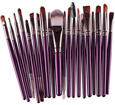 

Topunder Professional Makeup Brush Set Brushes For Facial Brow And Lip(Pack of 20)