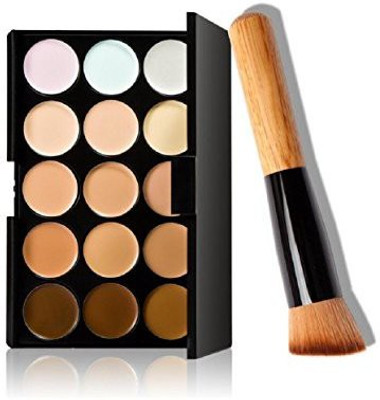

Tonsee Makeup Brush 15 Colors Concealer Contour Palette(Pack of 1)