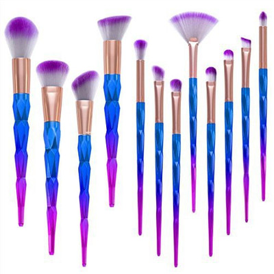 

Overmal 2017 12Pcs Make Up Foundation Eyebrow Eyeliner Blush Cosmetic Concealer Brushes(Pack of 12)