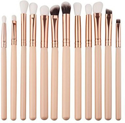 

Canserin Hot Sale! Makeup Brush Set 12Pcs Mini Cosmetic Eyebrow Eyeshadow Sets Tools Kits(Pack of 12)