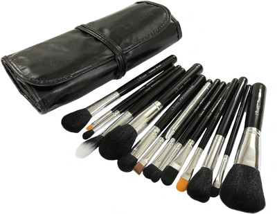 

L'Rivara 15 Piece Makeup Brush Set with PU Leather Case(Pack of 15)