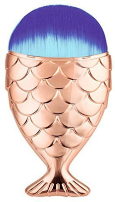 Fabal Fish Scale Makeup Brush Fishtail Bottom Powder Blush Cosmetic(Pack of 1)