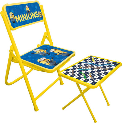 

Gencliq Large Table & Chair for Kids(Multicolor)