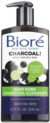 

Bioré Pore Charcoal Cleanser for Oily Skin (6.77 oz)(200 ml)