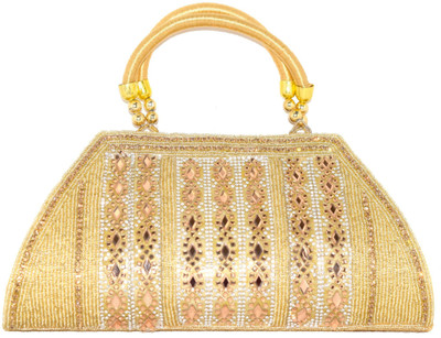 

Chouhan Stylish Party Gold Clutch