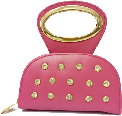

landloper Casual, Party, Formal Pink Clutch