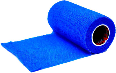 

SPITA ResQ Plast, Self Adhesive Bandage, Blue, High Quality material with long lasting durability, Stretchable (4.5m*100mm) Crepe Bandage(10 cm)