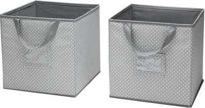 

Delta Children 2 Count Nursery Organizer Bin Set, Dove Grey Nursery Organizer Bin Set(Grey)