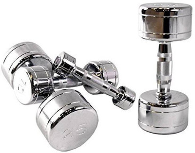 

ROYAL SPORTS BEST QUALITY STEEL DUMBBELL COMBO . Fixed Weight Dumbbell(14 kg)