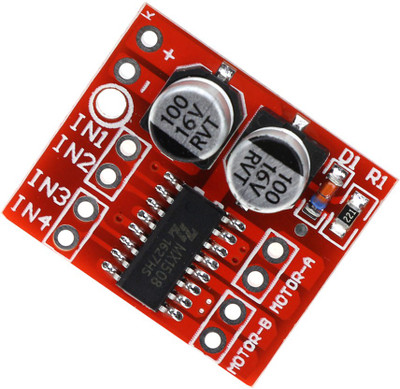 

VGS MARKETINGS DC Motor Drive Module Reversing PWM Speed Dual H Bridge Stepper Motor Mini Victory L298N Educational Electronic Hobby Kit