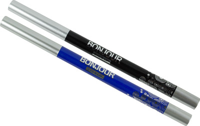 

Bonjour Electric Blue & Black 2-in-1 Lip Liner/Eye Liner For Women 20 g(Electric Blue & Black)