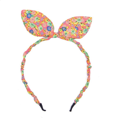 

Chooz Designer Studio Ears Head Band and Ribbons Hair Band bunny band multi colour of bunny hair band for woman and girls Head Band, Hair Band(Orange, Red, Gold, Pink, Multicolor)