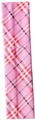 

Chooz Designer Studio Check Design Headband Stretch Elastic Yoga Soft and Stretchy Sports Sweatbands Fashion Headband for Teens Women Girls Hair Band, Head Band(Pink, Multicolor)