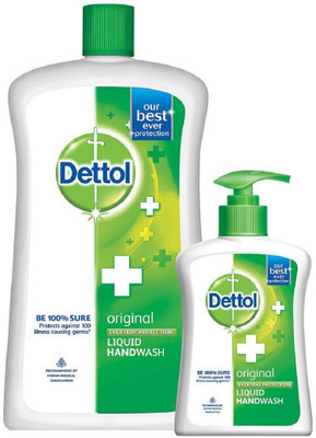 

dettol hand wash 200 pack of 2(200 ml, Bottle, Pack of 2)