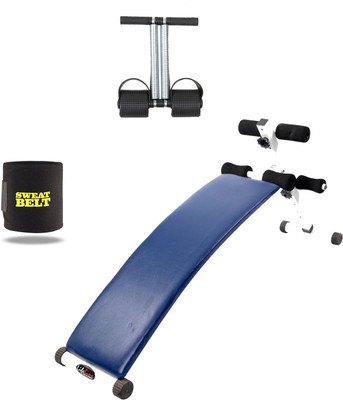 

Lifeline Abdominal Bench Bonus with Sweat Belt and Tummy Trimmer Home Gym Combo(100 - 120 kg)