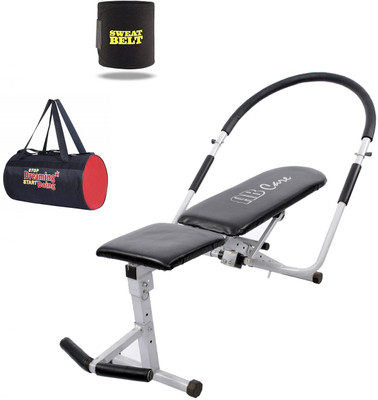 

Lifeline Ab Care Bench 111 Bonus With Gym Bag and Sweat Belt Home Gym Combo(100 - 120 kg)