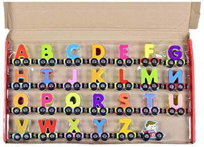 

Smartcraft Alphabet Magnetic Train,Learning Alphabet Letter Trains(Multicolor)