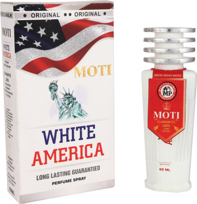 

moti WHITE AMERICA Eau de Parfum - 60 ml(For Men & Women)