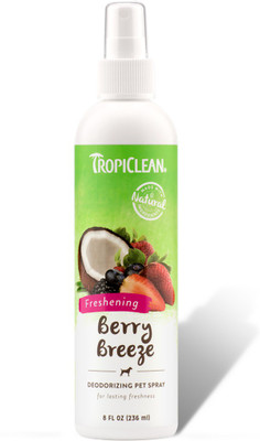 

tropiclean Berry Breeze Pet Cologne Spray, 236 ml Berry Fresh) Cologne(236 ml)
