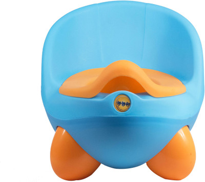 

Ole Baby Adaptable Portable Chair Durable Western Style WC Toilet For Baby/Kids Anti Skid Material with Removable box Potty Box Potty Seat(Blue)