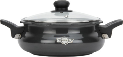 

United SMART (Cooker+Strainer+Server) Hard Anodized 3 L Induction Bottom Pressure Cooker(Hard Anodized)