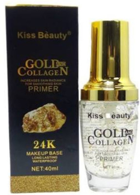 

Kiss Beauty 24k Gold collagen primer Primer - 40 ml(transparent)