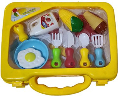 kubergift Kitchen set for kid yellow