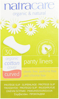 

NATRACARE Natural Panty Liners, Curved, 30 Count Boxes (480 Liners) (Pack of 16) Pantyliner(Pack of 30)