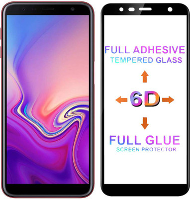 Micvir Edge To Edge Tempered Glass for Samsung Galaxy J6 Plus(Pack of 1)