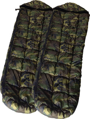 

TinaFashions.in Hiking & Camping Waterproof Inner Warmed Jungle Print Sleeping Bag(Multicolor