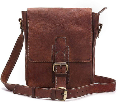 

Super Women Formal Brown Leatherette Sling Bag