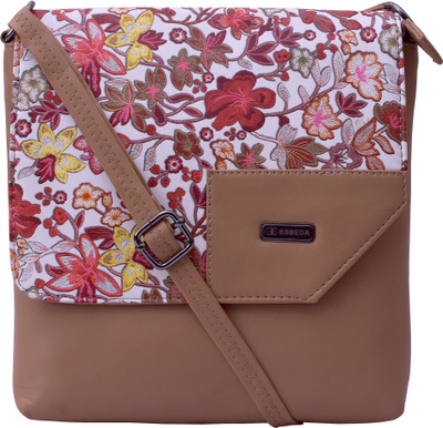 

ESBEDA Women Casual Khaki PU Sling Bag