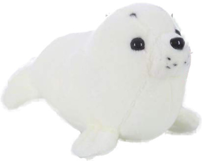 

Tickles White Soft Seal Stuffed Soft For Kids 50 cm - 50 cm(White)