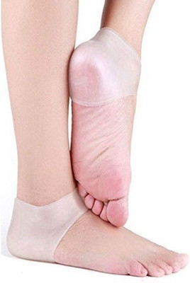 

Ergode Heel Socks Moisturizing Silicone Gel Heel Support (, trasparent, Multicolor