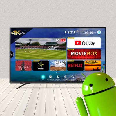 CloudWalker 109cm (43 inch) Ultra HD (4K) LED Smart TV(CLOUD TV 43SU)