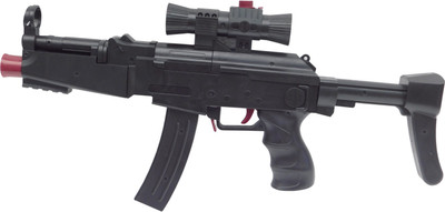 

Kids Security Non - Toxic Green Absorbent Bullet Gun for Children(Multicolor)