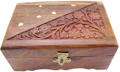 

Antique Villa World AVW627 Jewellery Box Vanity Box(Brown)