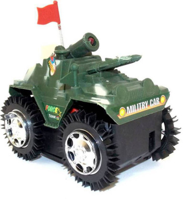 

A M TRADERS Tumbling Military Tank for kids (Multi-color)(Multicolor)