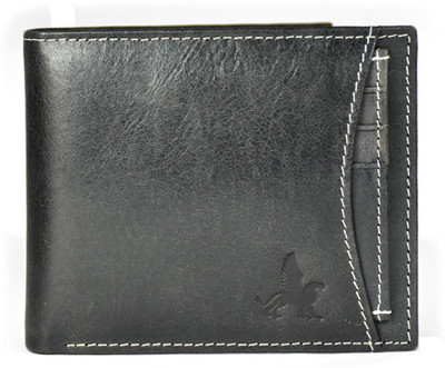 

Skin N' Hue Men Grey Genuine Leather Wallet(3 Card Slots)