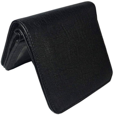 

SHOPLINE Men Casual Black Artificial Leather Wallet(5 Card Slots)