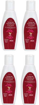 

VSPL Feminine Hygiene Wash 100 ml Each Pack of 4 Intimate Wash(400 ml, Pack of 4)