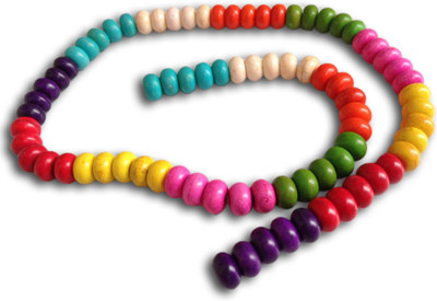 

Aumni Crafts Jewellery Making Synthetic Beads 8x5mm Rondelle Mixed Colors (Sold as 1 string, 80 beads/string)