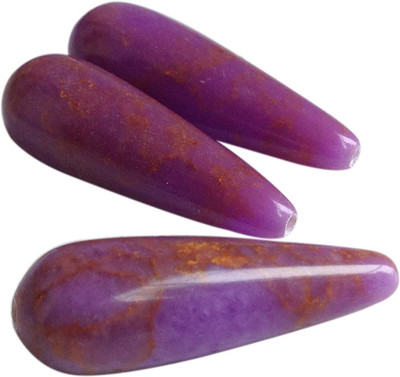

Aumni Crafts Jewellery Making Craft Stone Beads 30x10mm Drop Purple (Pack of 10 pieces)