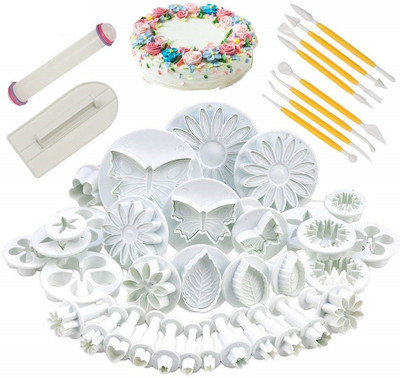 

Bestie Toys Fondant Cake Mould Set (46 Pieces)