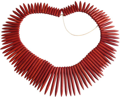 

Aumni Crafts Jewellery Making Synthetic Beads Graduated Multi-Size Range 20mm to 50mm Spike Reddish Brown (Sold as 1 string, 96 beads/string)