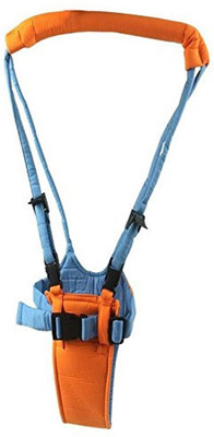 

BLACK CAT INC Baby Cotton Moon Pedestrian Walker System (Orange and Blue, 278-55) Baby Carry Cot(Orange, Front carry facing out)