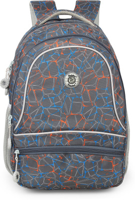 

Hot Shot Polyester Waterproof School-College-Tution-Gym Casual 30.0 L Standrad Size Backpack(Grey)