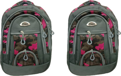 

Unique Collection College & School bag 20 L Backpack(Grey), Grey 03